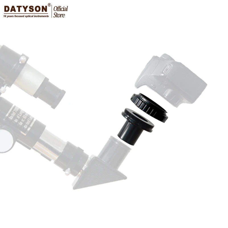 T-образное кольцо и адаптер для телескопа от M42 до 0 965 дюйма (T-mount) объектива