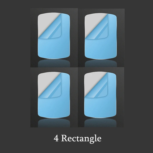 4Rectangle Металлическая пластина-диск iron Shee магнит держатель мобильного телефона для iPhone X 6S магнитный держатель на вентиляционное отверстие автомобиля Подставка для телефона - Цвет: 4Rectangle