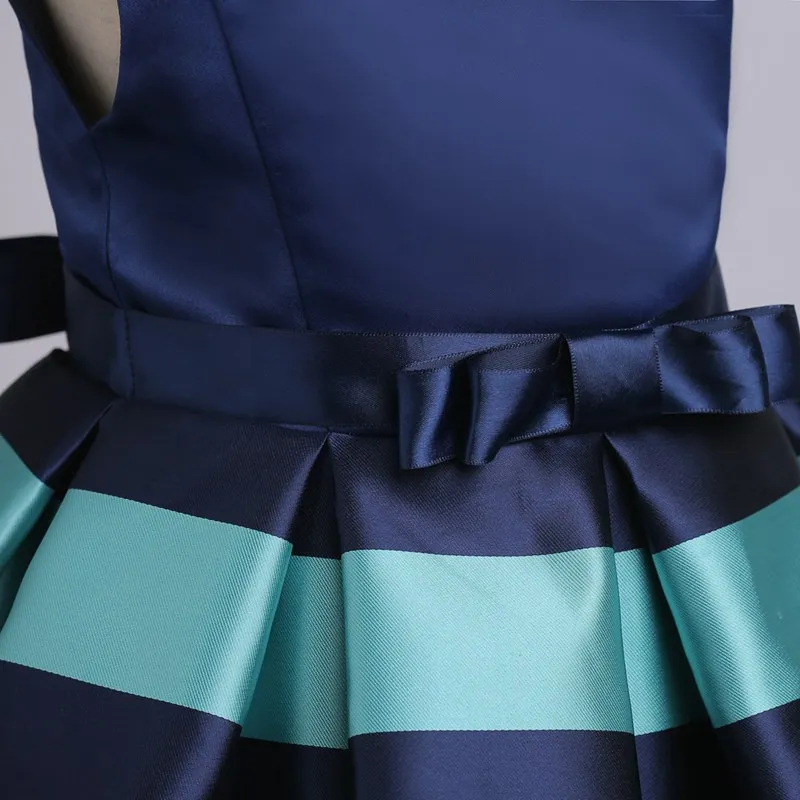 VOGUEON/нарядное платье принцессы с рюшами для девочек летнее Вечернее Бальное