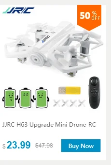JJRC JJR/C H47 FPV Дрон складной Квадрокоптер с камерой HD удержание высоты Безголовый режим g-сенсор управление Дрон VS H37 Mini