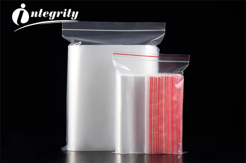 INTEGRITY 3000pcs 6*9cm High quality Zipper clear Self Sealing Plastic packaging Supplies Gift Sundries Storage Waterproof bags