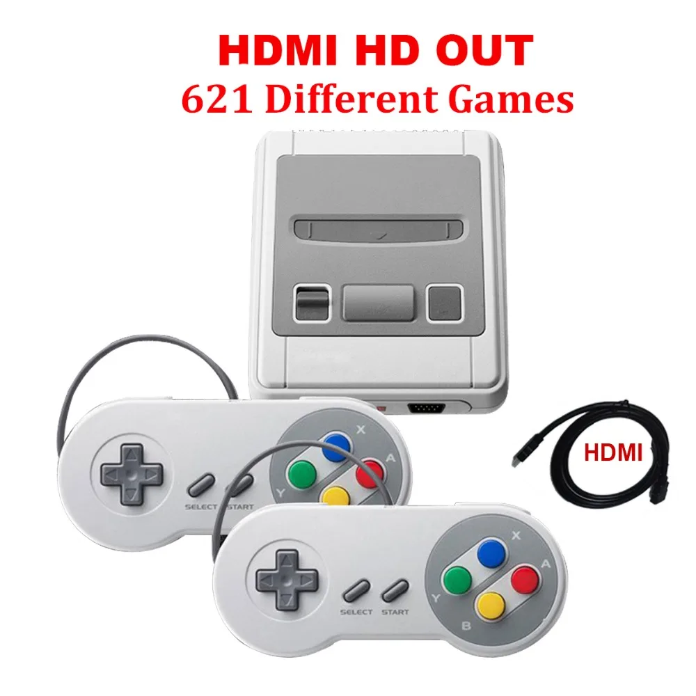 HDMI / AV Out Мини Ретро Классический Ручной игровой плеер семья ТВ Видео игровая