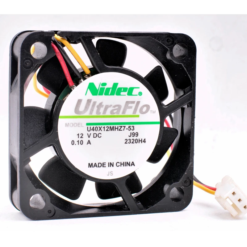 Оригинальный приблизительный вентилятор 4 см 40 мм 4010 дюймов 40x40x10 мм 12 В постоянного тока 0,10 А, ЖК-вентилятор с большим объемом воздуха и маленьким вентилятором охлаждения