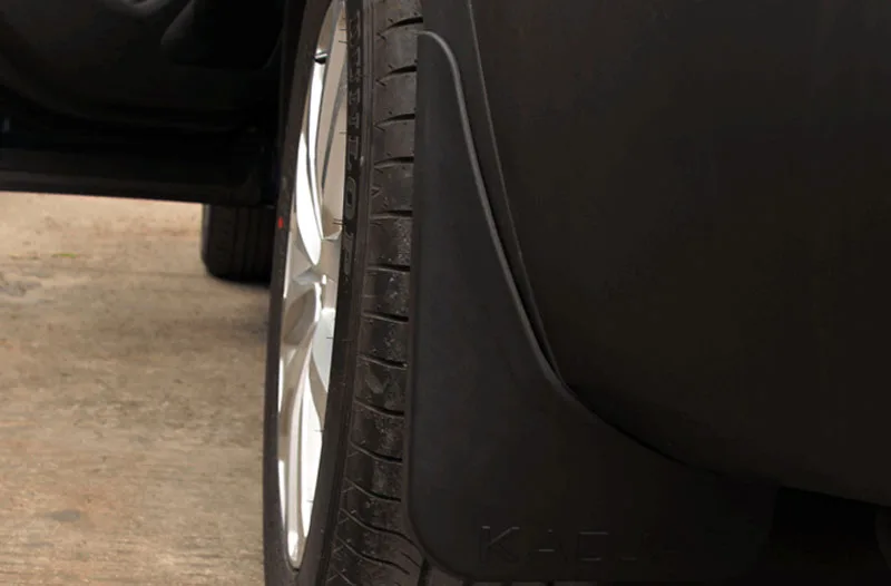 4 шт. автомобильные аксессуары пластмассовый материал брызговики крылья для Renault