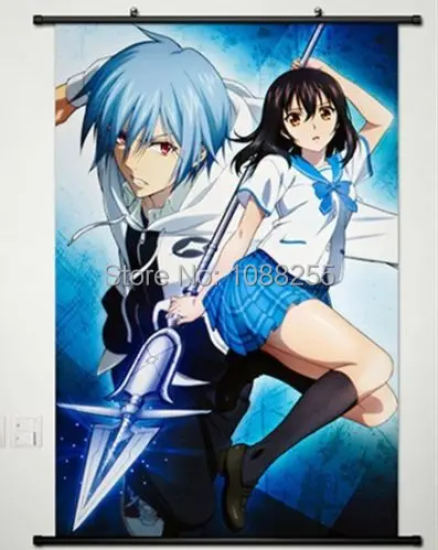 Strike the Blood Yukina Himeragi домашний декор японский плакат настенная прокрутка аниме | Дом