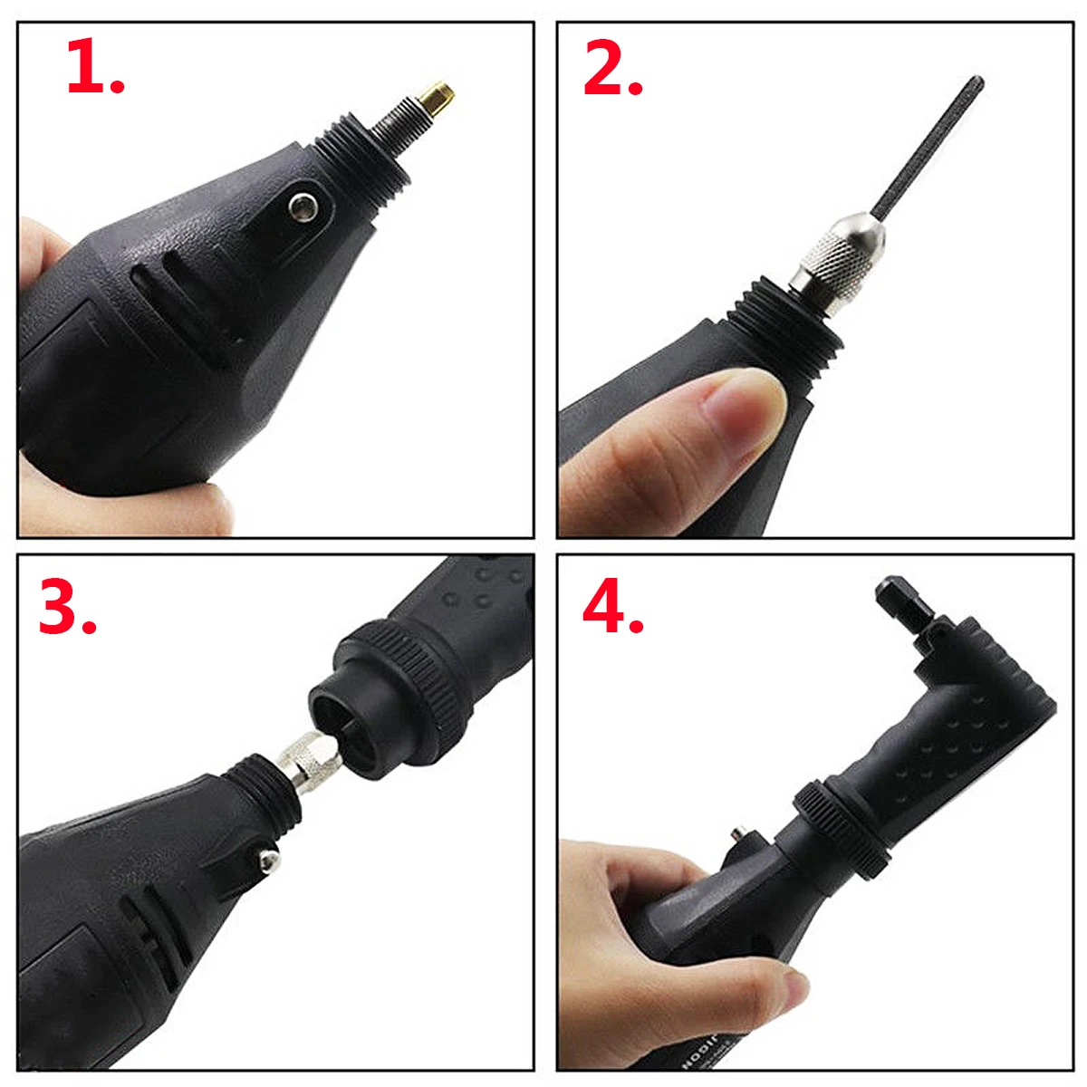 Прямоугольный конвертер для Dremel, Аксессуары для инструментов, вращающиеся инструменты, подходят для оригинальных 4000 3000 8200 275, электрошлифовальный набор
