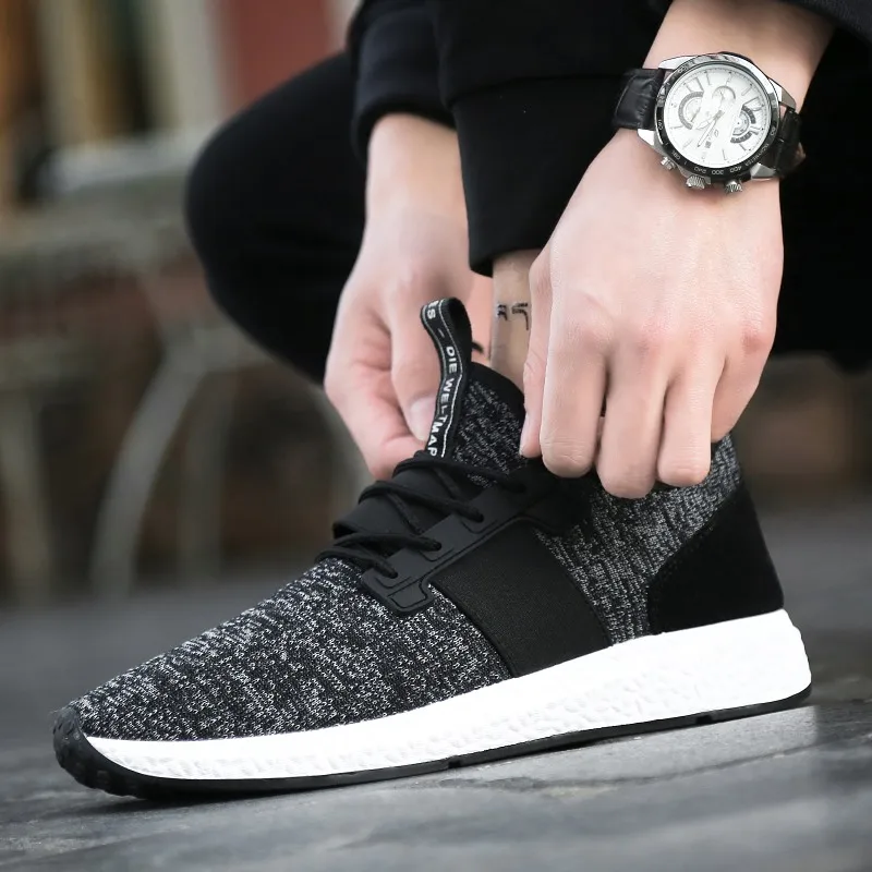2018 Новое поступление мужские спортивные кроссовки удобные уличные Мужская