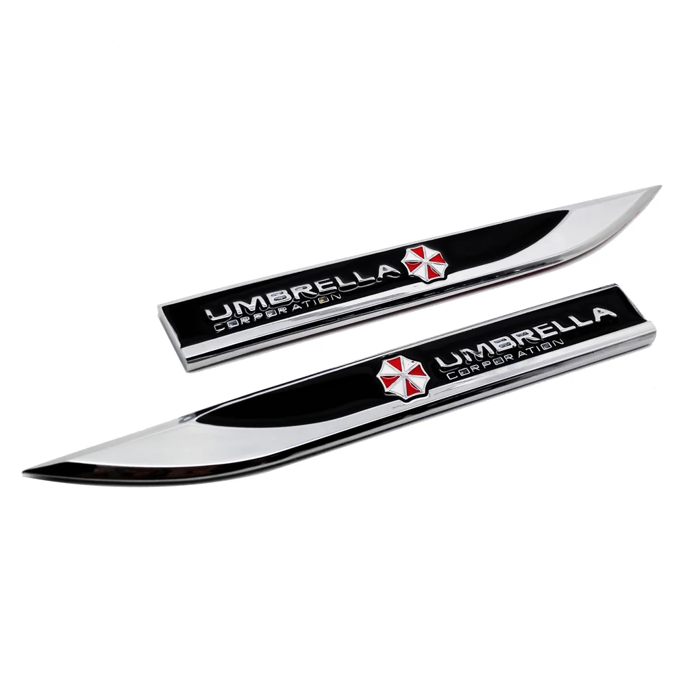 Car Fender Side Badge Decal Rear Trunk Sticker For Umbrella Logo Renault Logan Kia Sorento Suzuki Sx4 Ford Mondeo Bmw E38 | Автомобили и