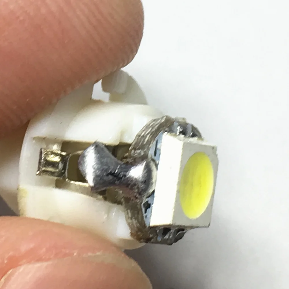 4 шт. B8.4D 5050 1SMD боковой индикаторный светильник s автомобильный светильник T5 B8.4 датчик светодиода приборной панели лампа абсолютно прибор лампы 12 В