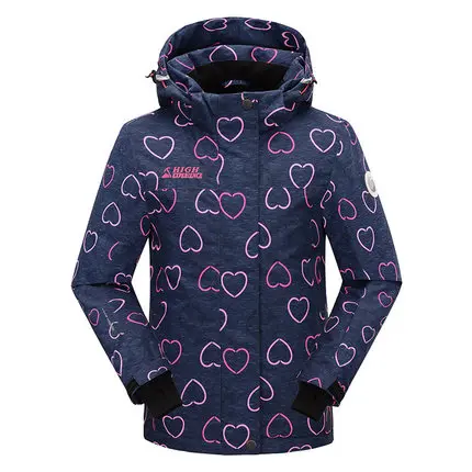 jacket 1 Детская зимняя куртка для сноуборда Лыжная одежда теплые водонепроницаемые зимние штаны для мальчиков Лыжная Куртка Лыжный жилет для мальчиков и девочек enfant skipak - Цвет: jacket 1