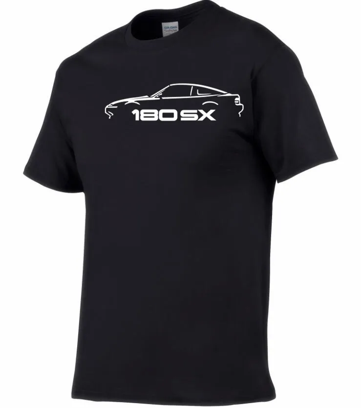 AUTOTEES футболка для японского NISSAN 180SX CAR ENTHUSISTS|Мужские футболки| |