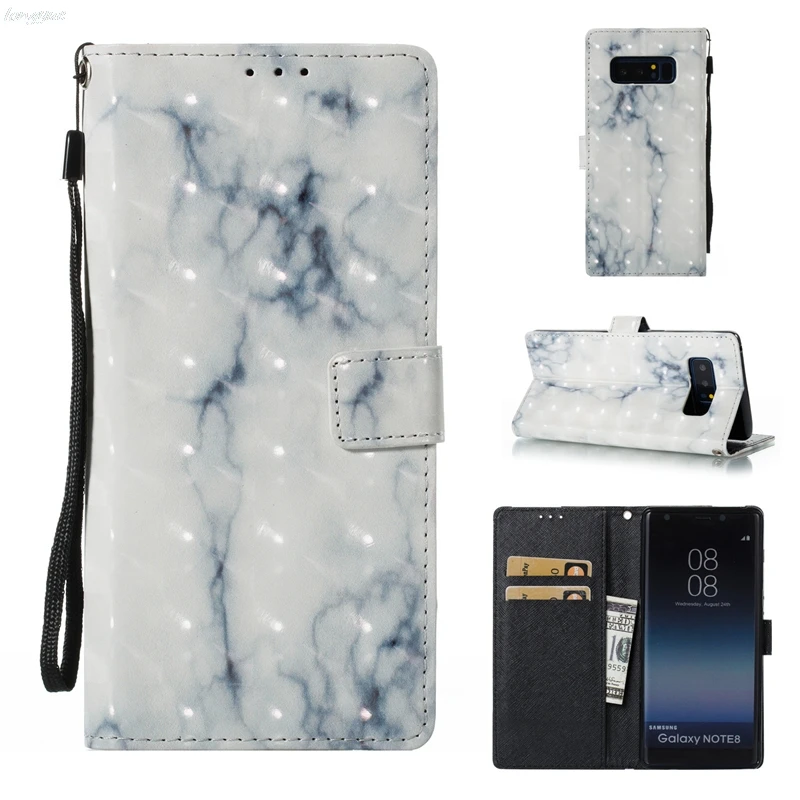 Flip Case for Samsung Galaxy Note 8 Dous N9500 Phone Bag Leather Cover N950F N950N N950U N950FD N950F/DS SM-N9500 Cases | Мобильные