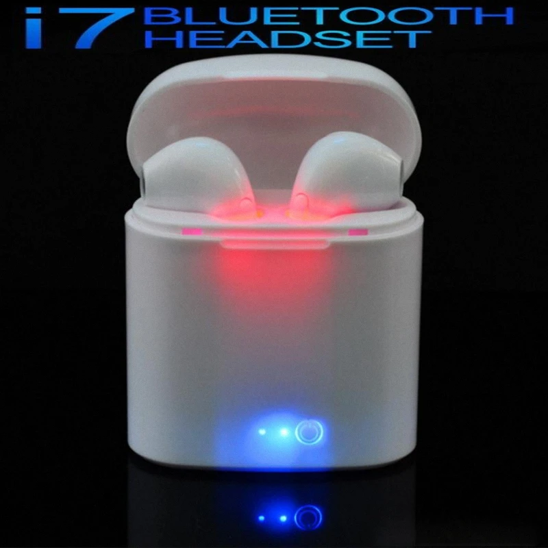 Горячая продажа i7s TWS мини беспроводные Bluetooth наушники стерео гарнитура с