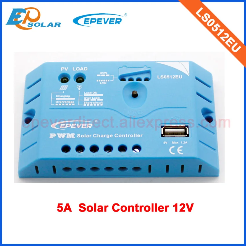 Солнечный контроллер встроенный 5 в USB терминал выход EPsolar маленькая домашняя