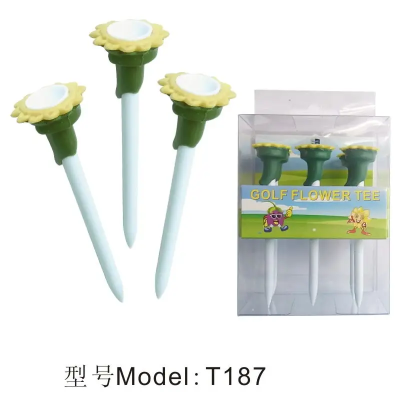 Тенниска для гольфа 6 шт./лот пластиковая тенниска в подарочной упаковке