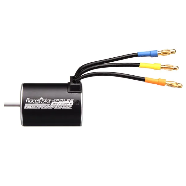 Racerstar 3650 бесщеточный водонепроницаемый двигатель 60A набор ESC для 1/10 Monster 1:10 Truggy Cars |