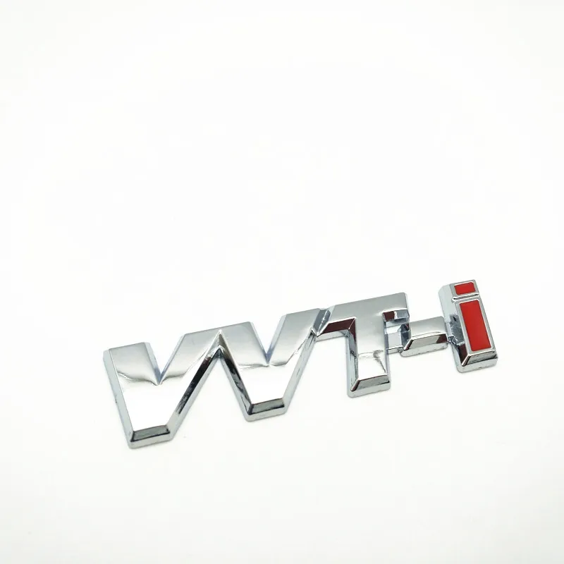 FDIK 3D Metal VVT-i VVTi Logo Chrome Silver Strip Car Fender Sticker Side Emblem Badge for TOYOTA REIZ avensis auris rav4 | Автомобили и