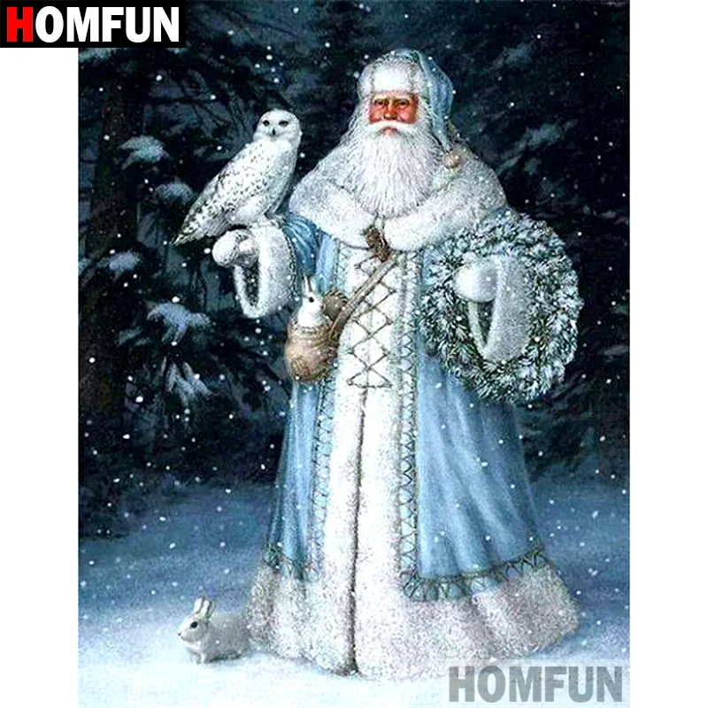 Алмазная 5D картина HOMFUN сделай сам полноразмерная/круглая вышивка крестиком