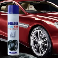 tire shine spray car tire wax brightener strong decontamination foam cleaning anti aging tire hard coat for tire