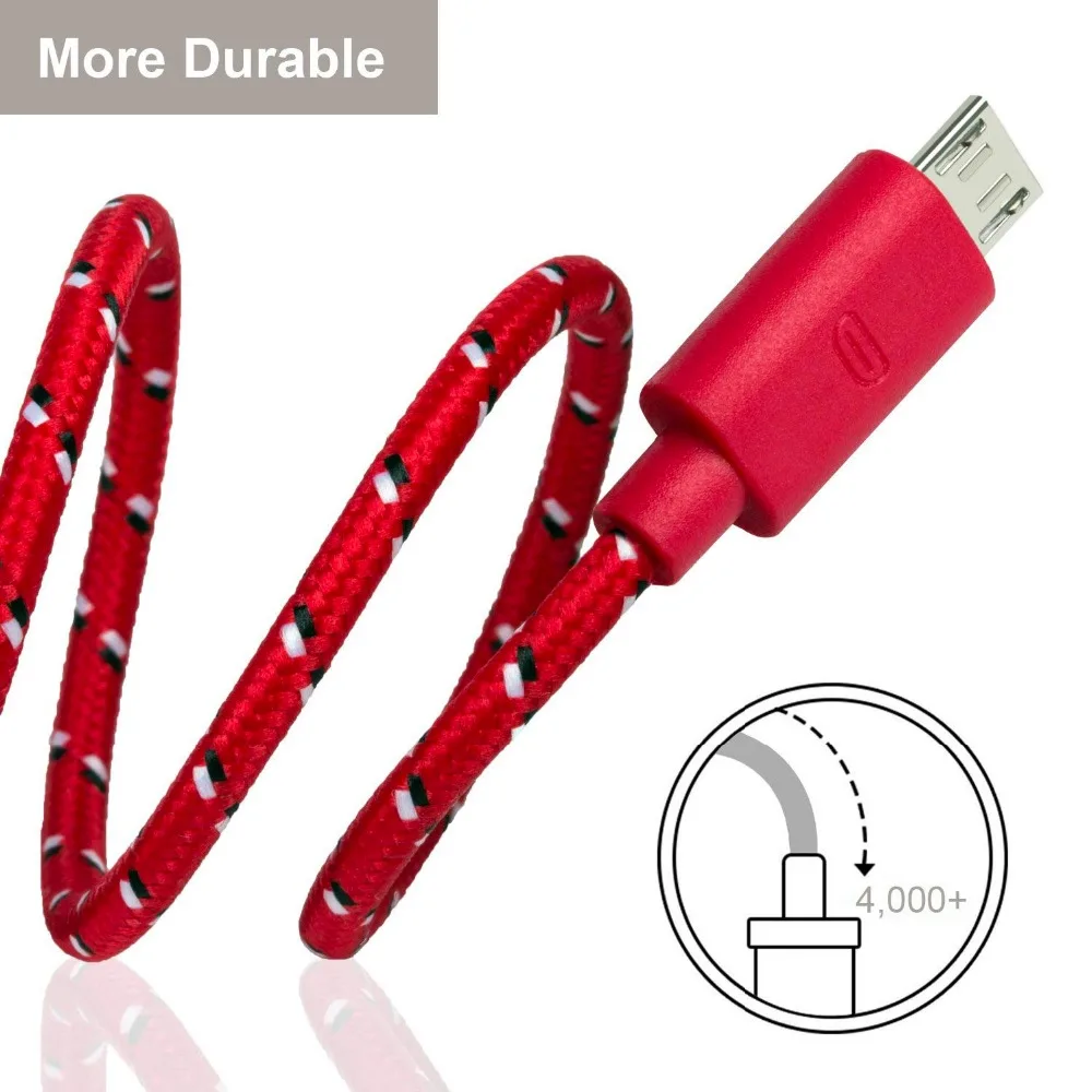 Зарядный кабель с Micro USB 2 А 1/2/3 м|Кабели для мобильных телефонов| |
