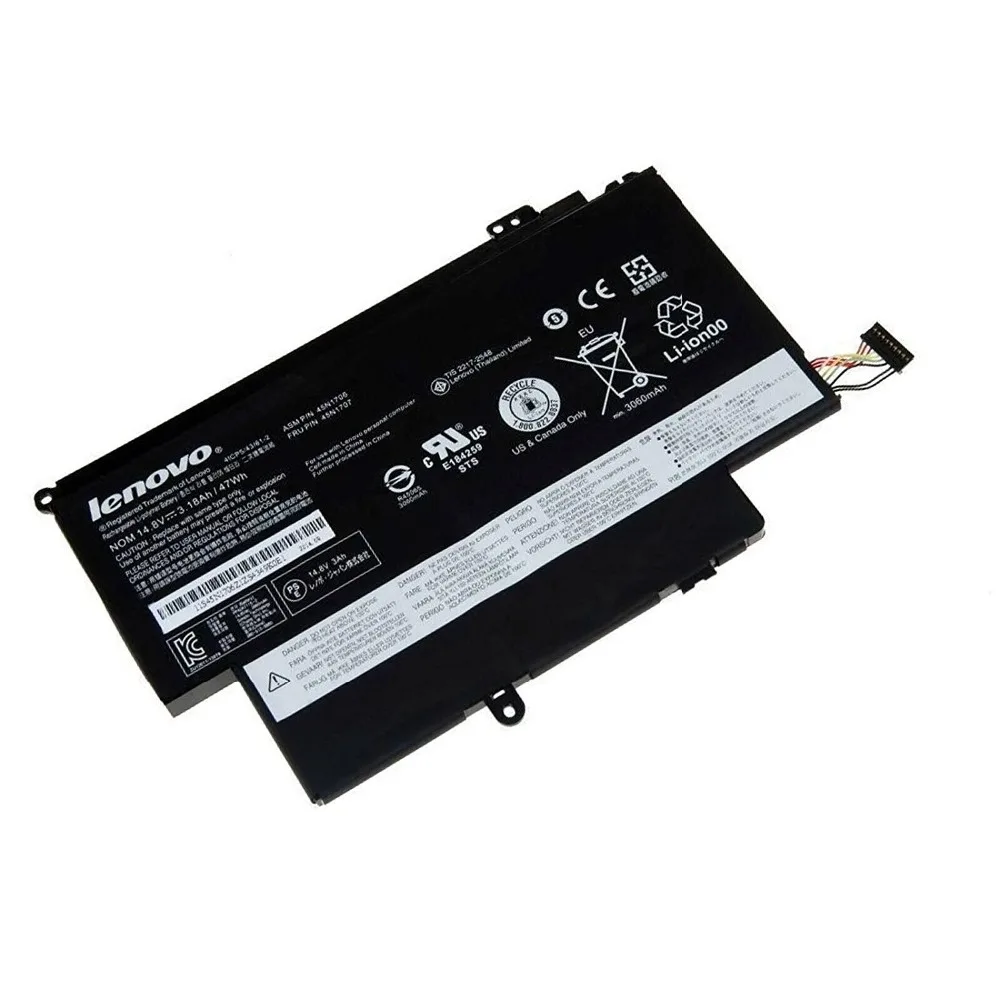 Новая Подлинная батарея для LENOVO ThinkPad Yoga S1 120 S240 (20CD/20C0) 12 (20DL/20DK) Pro 14 8 V