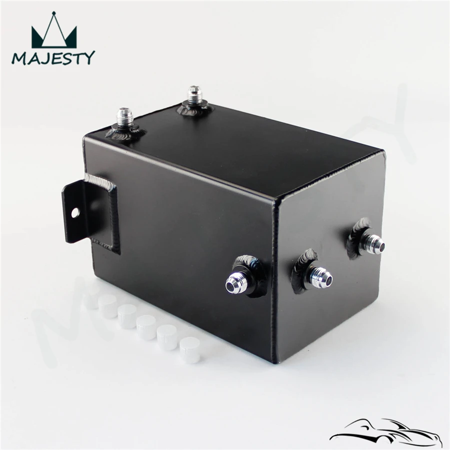 3 Литровый поворотный порт полированный топливный фильтр 3л алюминиевый AN6