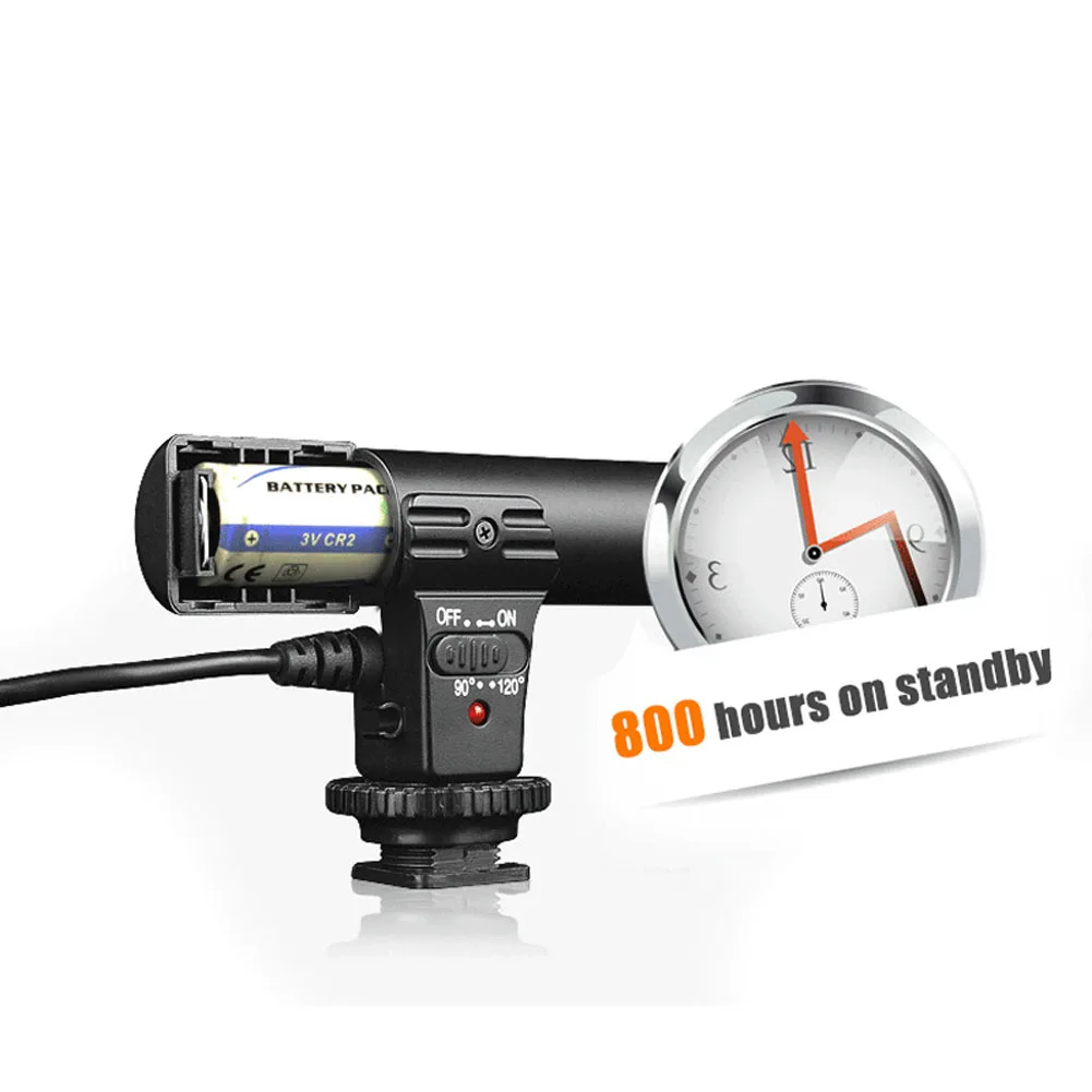 3.5mm Universal Microphone External Stereo Mic for Canon Nikon DSLR Camera DV Camcorder SGA998 | Электроника