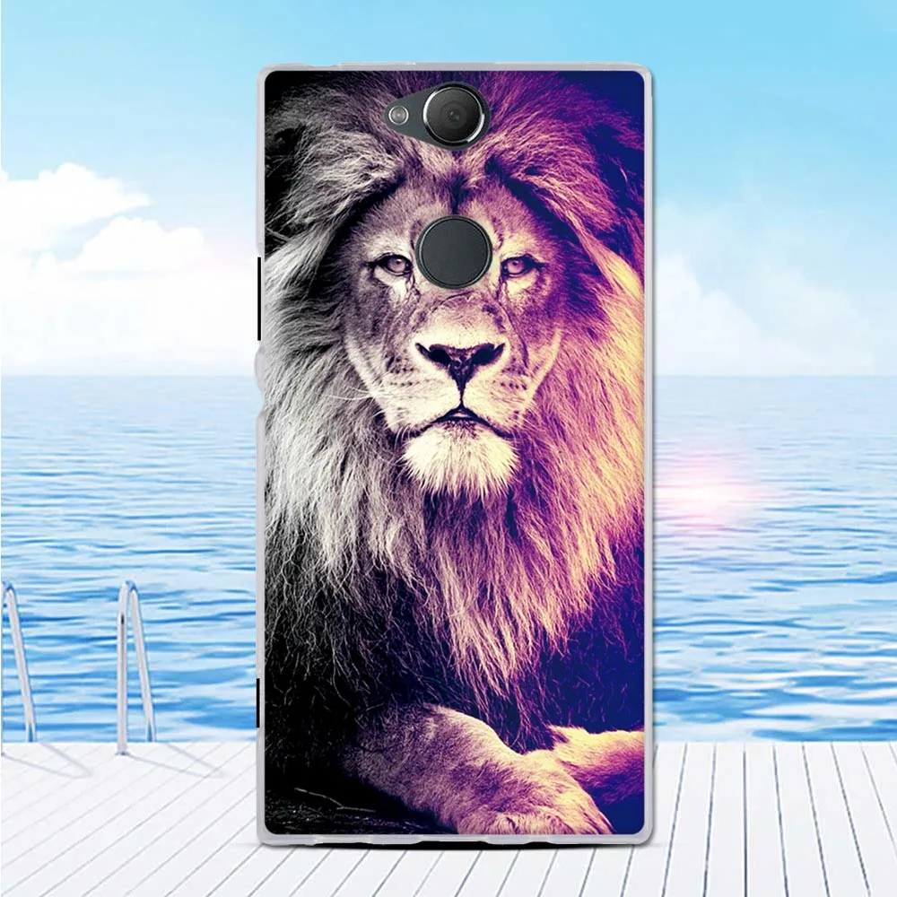 Силиконовый чехол для Sony Xperia XA2 Plus милый чехол-бампер из тпу X A2 сумка | Мобильные