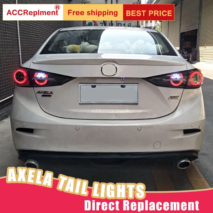 Новый светодиодный фонарь светильник s в сборе для Mazda 3 Axela 2014-2018 задний