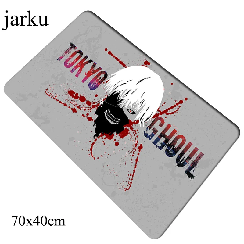 Size 700x400x3mm Коврик для мыши с изображением Токийского Гуля 700x400x3 мм подарок для мальчика компьютерный коврик для мыши геймерский геймпад геймерский Ноутбук игровой коврик для мыши Настольный коврик офисная мышь - Цвет: Size 700x400x3mm