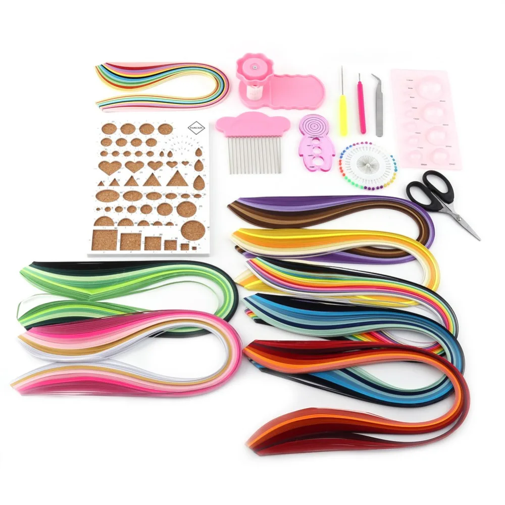 Горячая Распродажа 960 полос 3 мм бумага Quilling Сделай Сам Набор для рукоделия доска