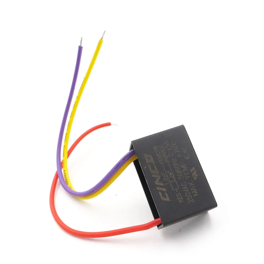 CBB61 1 2 + 3 мкФ 250V Кабели электрические конденсаторы вентиляторов электрического