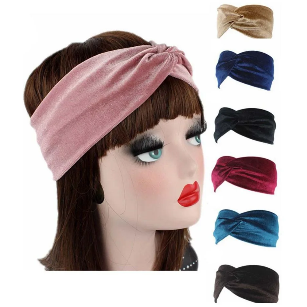 Женская Вельветовая шапка Gorros однотонная Повседневная Шапка-бини для девочек