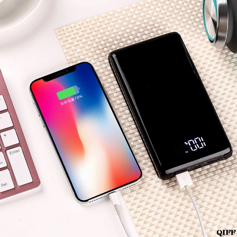 Прямая поставка и оптовая продажа (без батареи) Двойной выход USB 6x18650 батарея DIY