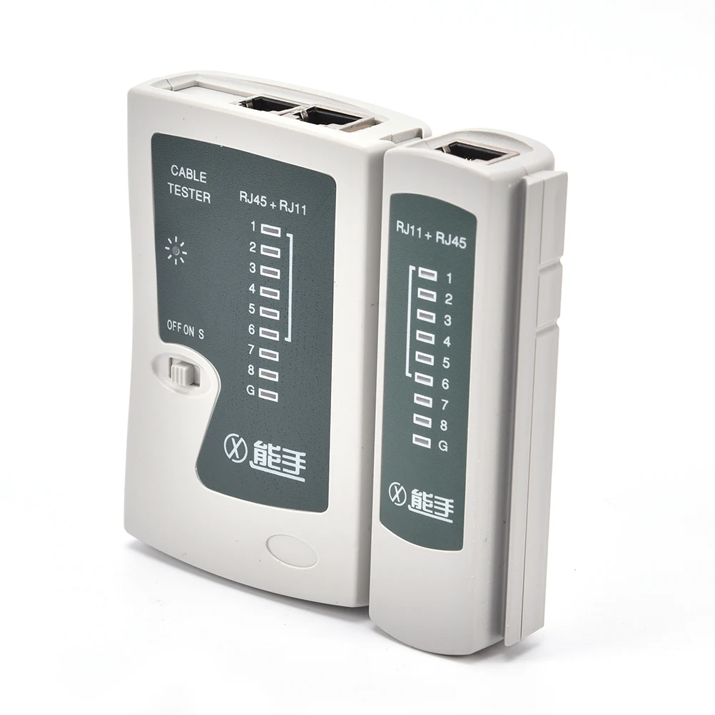 new USB LAN Network/Phone Cable Tester RJ11 RJ12 RJ45 Cat5 Network Handheld |