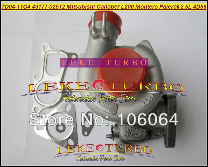 Турбо для Mitsubishi L200 Pajero II турбо с водяным охлаждением Hyundai Galloper 4D56Q EC 4D56 2.5L