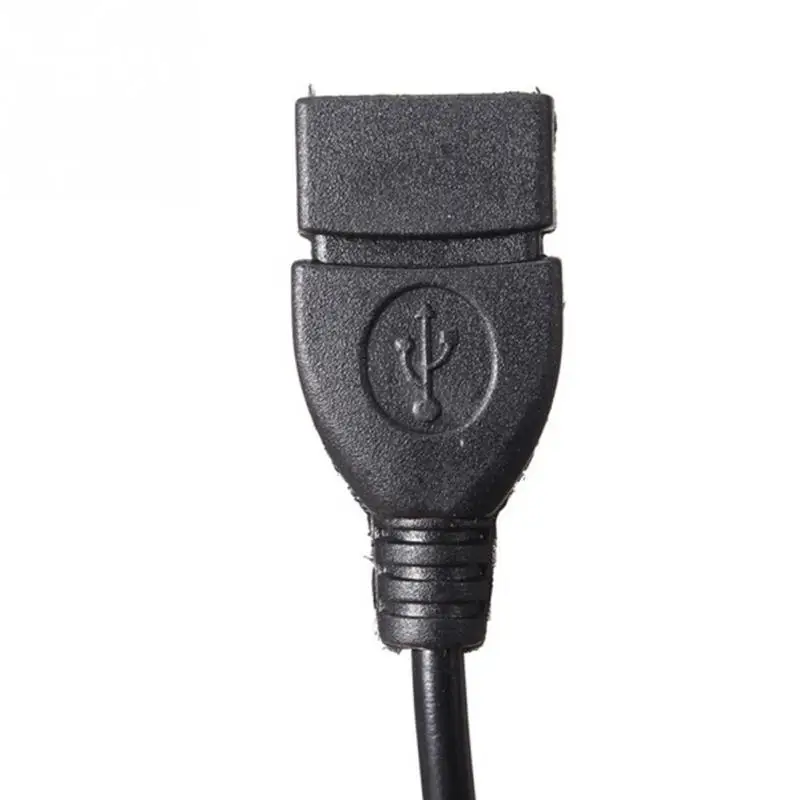 Кабель 3 5 мм штырь-гнездо USB тип 2.0 Автомобильный AUX Женский Адаптер конвертера OTG
