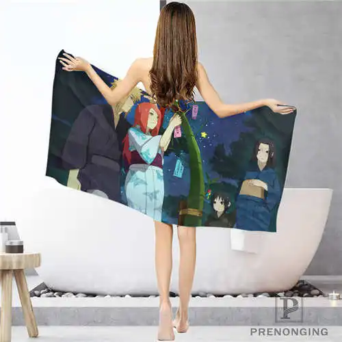 Face or Bath Towel На заказ family_naruto(1) тряпка для ванной комнаты полотенце s полотенце для лица/банное полотенце для душа s Размер 33x74 см/72x143 см#18-12-16-01-18 - Цвет: Face or Bath Towel