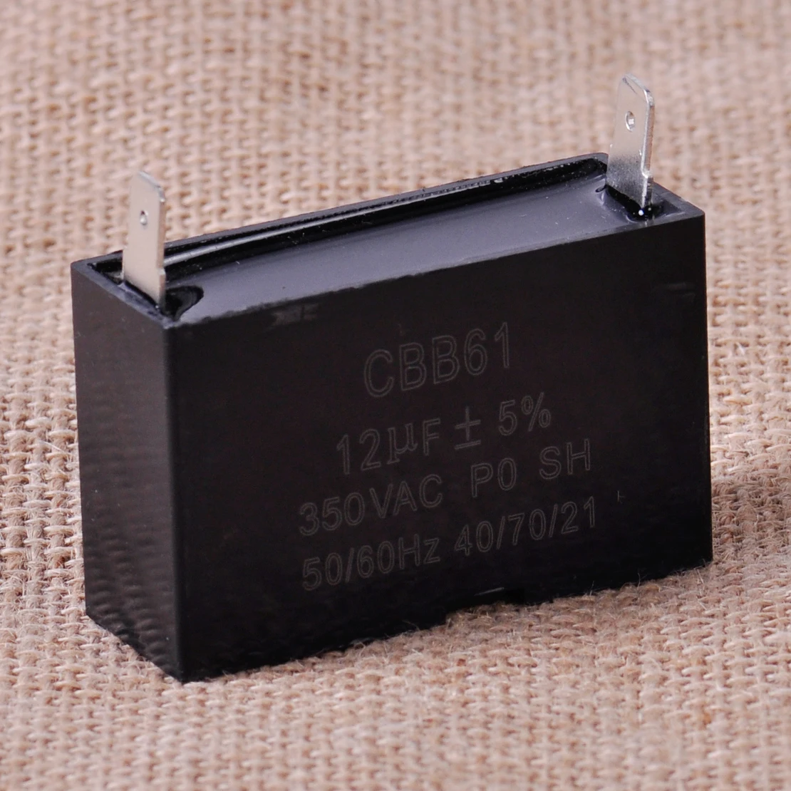 CITALL CBB61 12 мкФ Плюс/минус 5% небольшой конденсатор бензинового генератора 350 В переменного тока, 50/60 Гц потолок для Вентиляторов Двигателей насос запуска