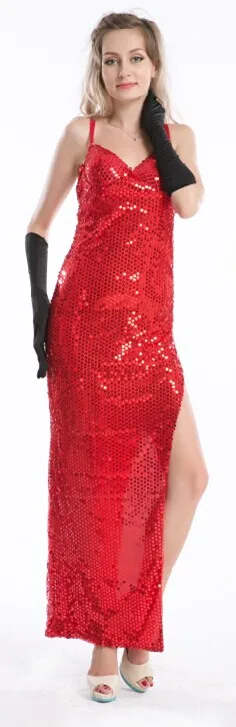 Костюм кролика Джессики XXL платье с блестками нарядное наряд|fancy dress|jessica rabbit