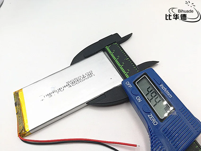 5pcs/lot 5050100 3.7V 4000mAh lithium polymer rechargeable li ion battery for GPS DVD PDA | Электроника