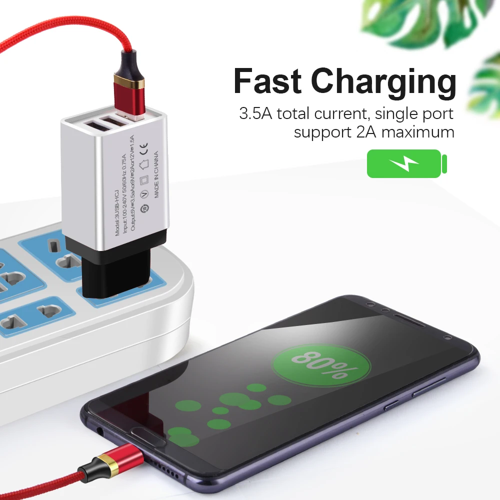 Быстрое зарядное устройство USB 3 0 для iPhone X 8 7 iPad быстрое настенное Samsung S9 S10 Xiaomi mi