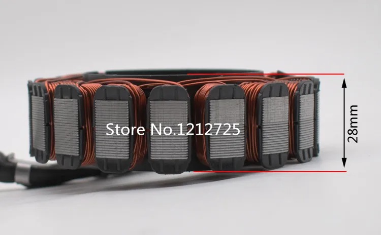 Намагниченный статор двигателя мотоцикла подходит для Honda CBF 150 катушка статора