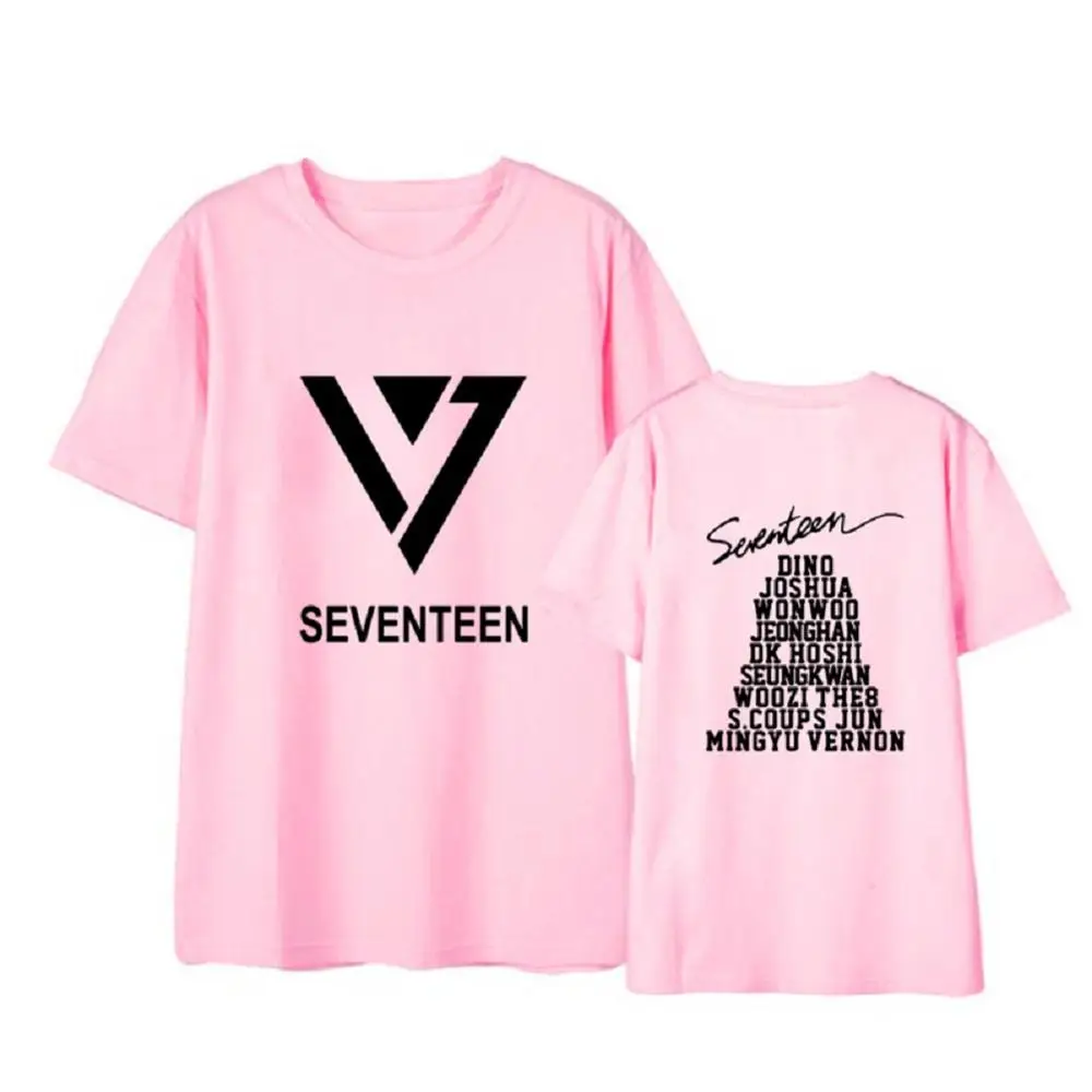 Mainlead Kpop Seventeen футболка Hoshi Mingyu Jun унисекс футболки топы|Футболки| |