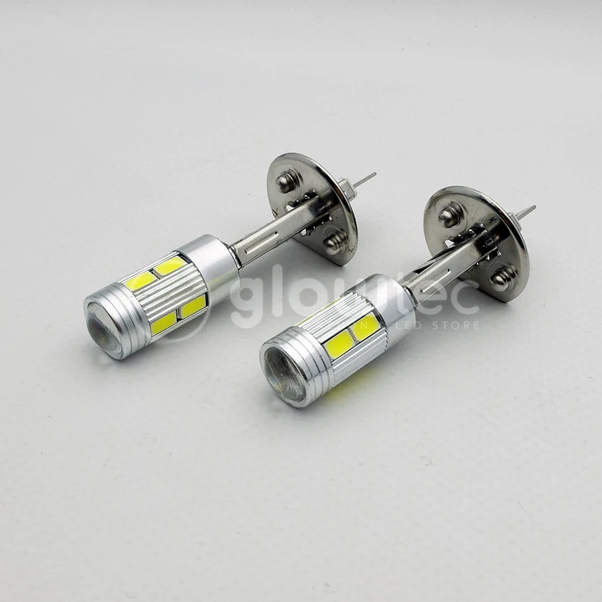 Оптовая продажа 10 шт. H1 SMD 10SMD яркая 5630 Автомобильная противотуманная фара лампа