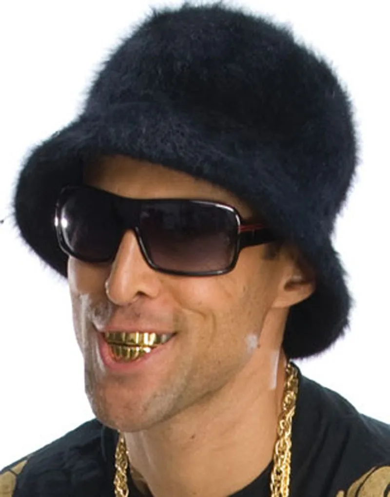 Пользовательский Fit розового золота Цвет покрытием хип-хоп ЗУБЫ Grillz шапки верхней и нижней Гриль Набор для рождественской вечеринки вампирский зуб Grillz