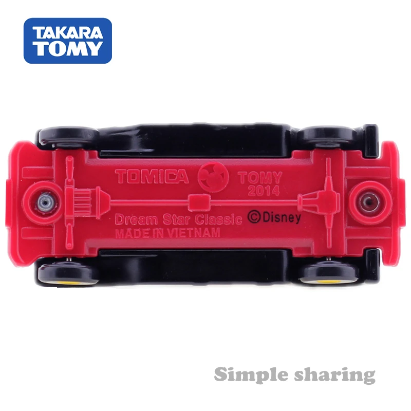 Takara Tomy Tomica DM 11 Disney моторы Минни Мышь автомобиля игрушки аниме Рисунок