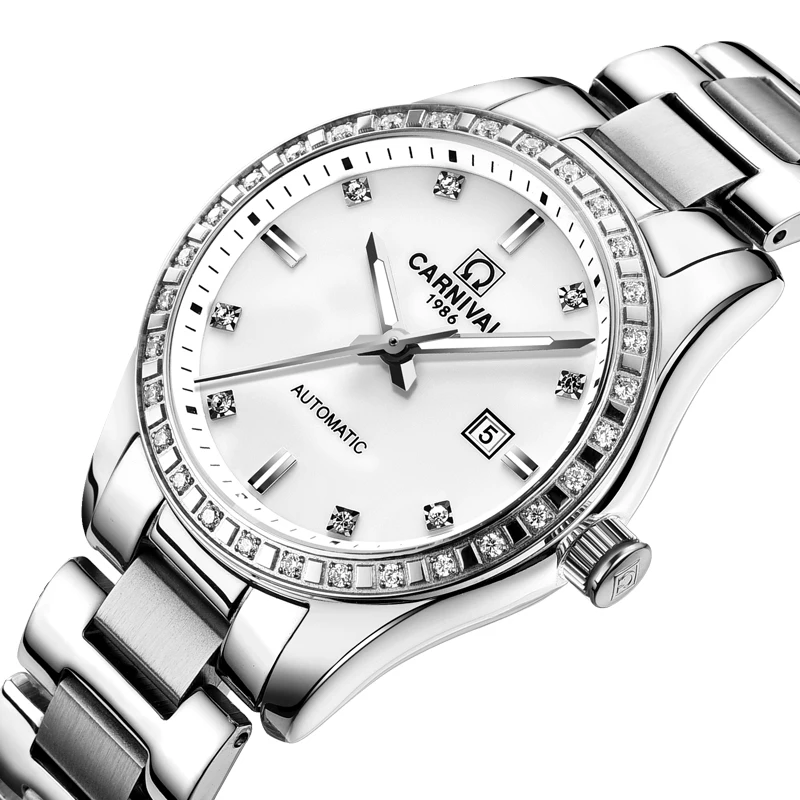 

Switzerland Carnival Women Watches Luxury Brand ladies Automatic Mechanical Watch Women Waterproof relogio feminino 8685L-3