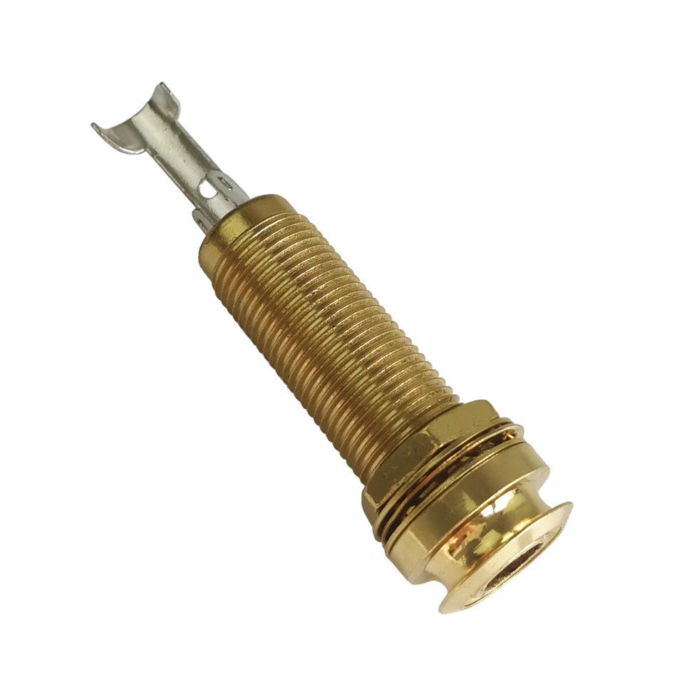 MUKU New Guitar Pickup Output Jack Threaded Cylinder socket 10 pcs/lot | Спорт и развлечения