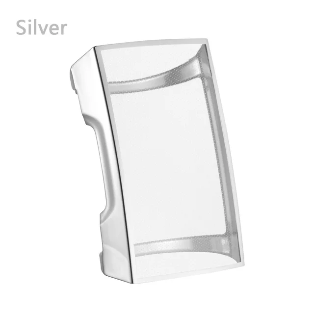 silver Мягкий силиконовый защитный чехол из ТПУ 6 цветов Прозрачный чехол для Fitbit Charge 3 Band Smart Защитная пленка для часов - Цвет: silver